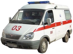 На юго-западе столицы столкнулась легковушка и автомашина «скорой помощи»